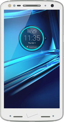 DROID TURBO 2 32GB in Winter White Soft-Grip