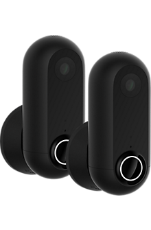Flex Weatherproof HD Security Camera, 2 Pack - Black Flex Weatherproof HD Security Camera, 2 Pack - Black