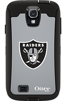 NFL Defender by OtterBox for Samsung Galaxy S4 - Oakland Raiders