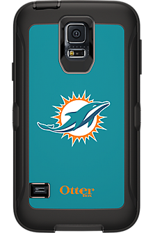 NFL Defender by OtterBox for Samsung Galaxy S5 - Miami Dolphins