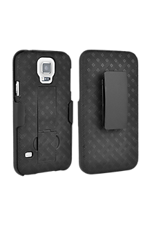 Superior Shell Holster Combo for Galaxy S5 - Black
