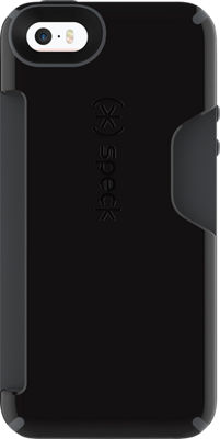 CandyShell Card for iPhone SE - Black\/Grey