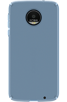CandyShell Case for Moto Z Droid - Clear Rainstorm Blue CandyShell Case for Moto Z Droid - Clear Rainstorm Blue