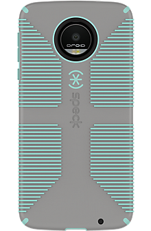CandyShell Grip Case for Moto Z Droid - Sand Grey/Aloe Green CandyShell Grip Case for Moto Z Droid - Sand Grey/Aloe Green
