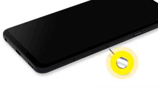 Insert SIM card animation