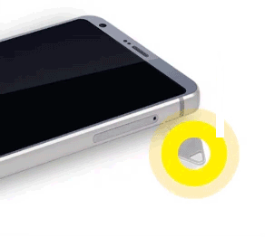 Insert SIM card animation