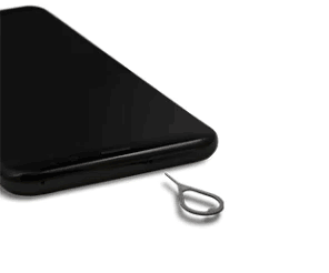 Insert SIM card animation