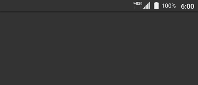 Notifications screen