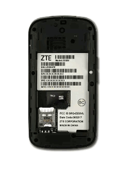 Remove SD / Memory Card