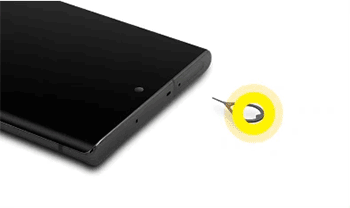 Remove SIM card animation