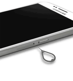 Remove SIM card animation