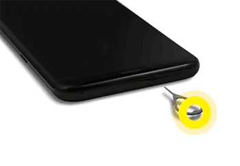 Remove SIM card animation
