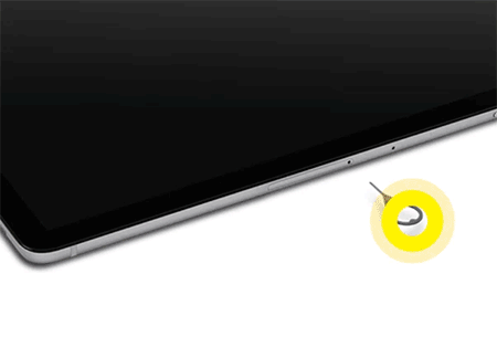 Remove SIM card animation
