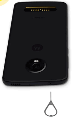 Remove SIM card animation