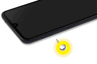Remove SIM card animation