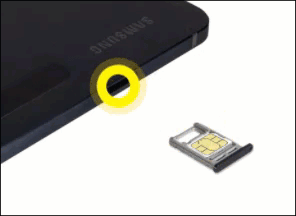 Samsung Galaxy Tab S9 FE 5G - Inserta/quita la tarjeta SIM  <span  class=mpwcagts lang=EN>Verizon</span><!--class=mpwcagts-->
