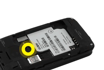 Insert sd / memory card