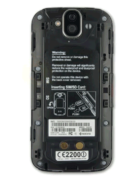 Insert SD / memory card
