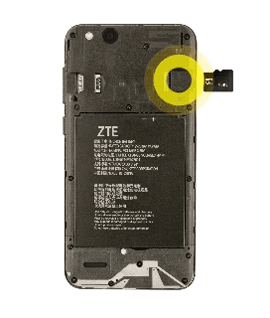 Remove SD / memory card 