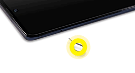 Insert SIM card