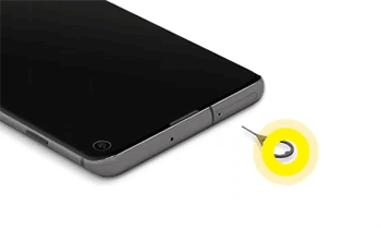 Remove SIM card animation