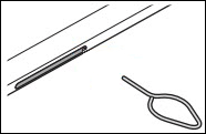 Remove card tray