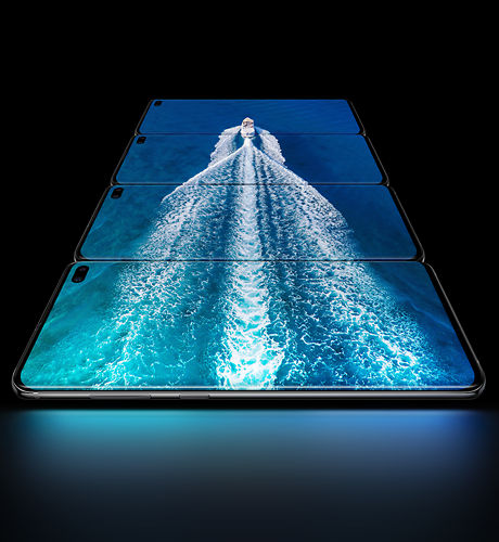 Samsung Galaxy S10 Series Cinematic Displays