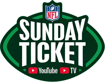 NFL Sunday Ticket and YouTube TV logo