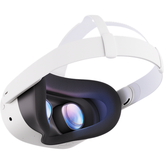 Back angle view of Meta Quest 3S Headset