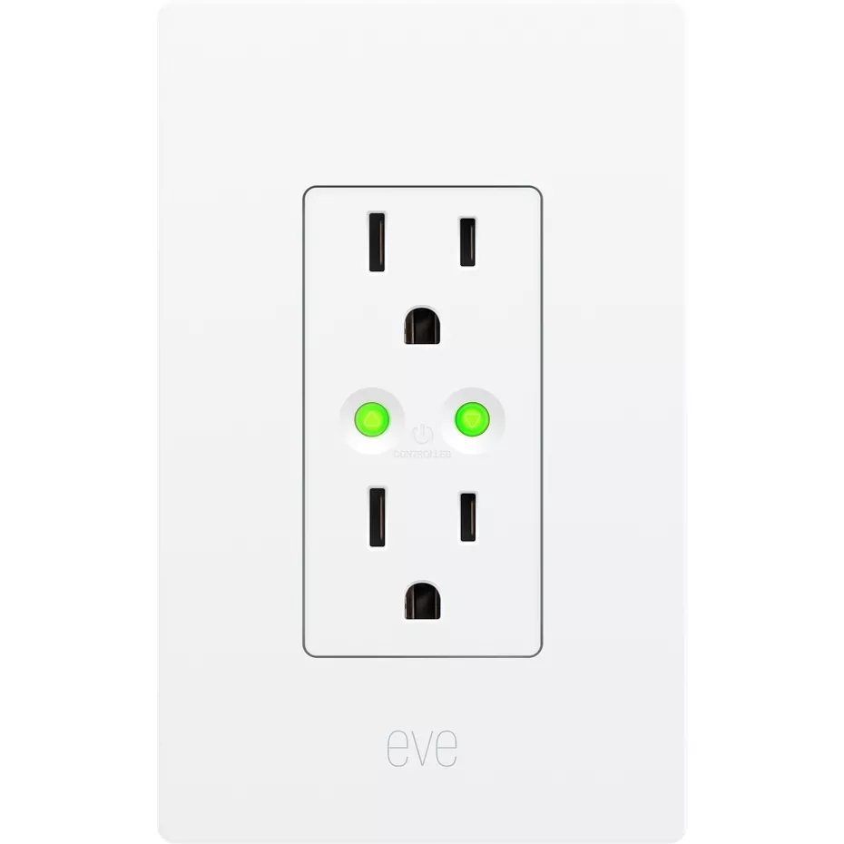 Eve Energy Outlet Smart Outlet and Power Meter - White | Verizon