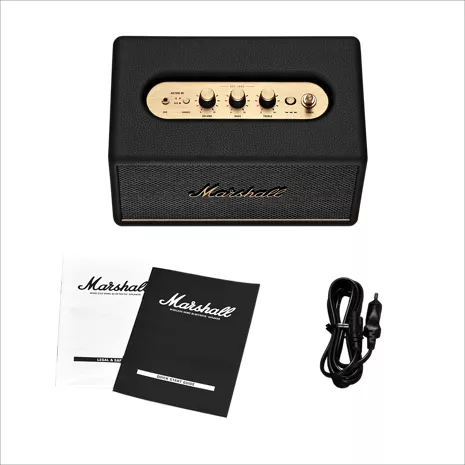 Marshall ACTON Ⅲ Amazon.com: Marshall Acton III Bluetooth Home Speaker, Black