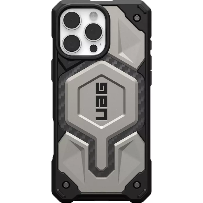 UAG Monarch Pro Case with MagSafe for iPhone 16 Pro Max - Titanium | Verizon