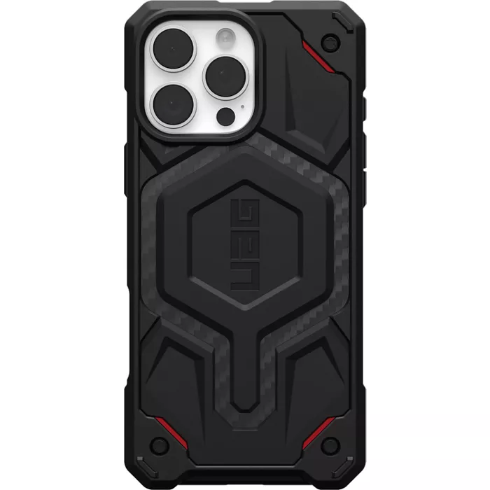 UAG Monarch Pro Case with MagSafe for iPhone 16 Pro Max - Black Carbon Fiber | Verizon