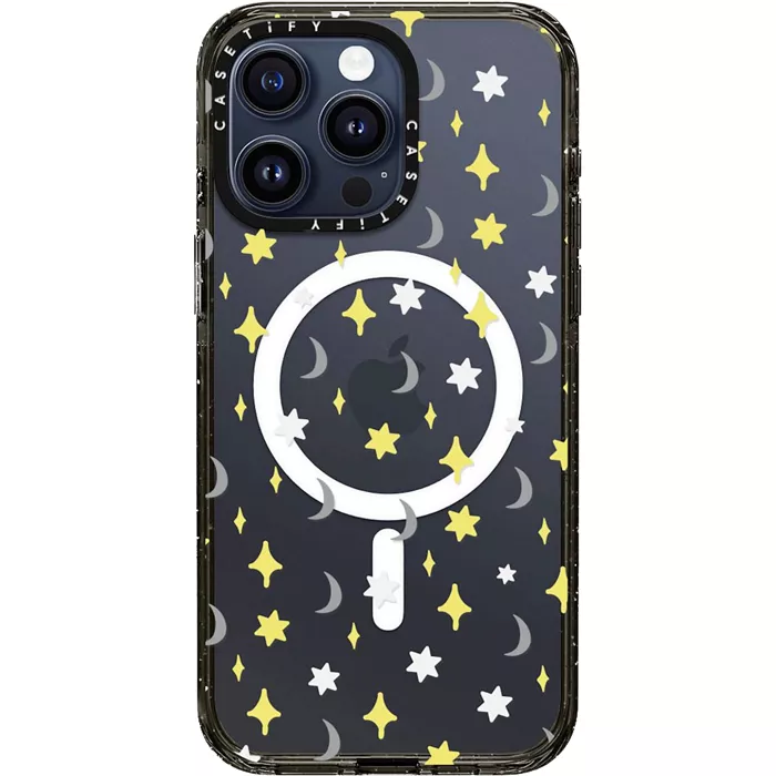 CASETiFY Impact Case with MagSafe for iPhone 15 Pro Max - Moon and Stars | Verizon