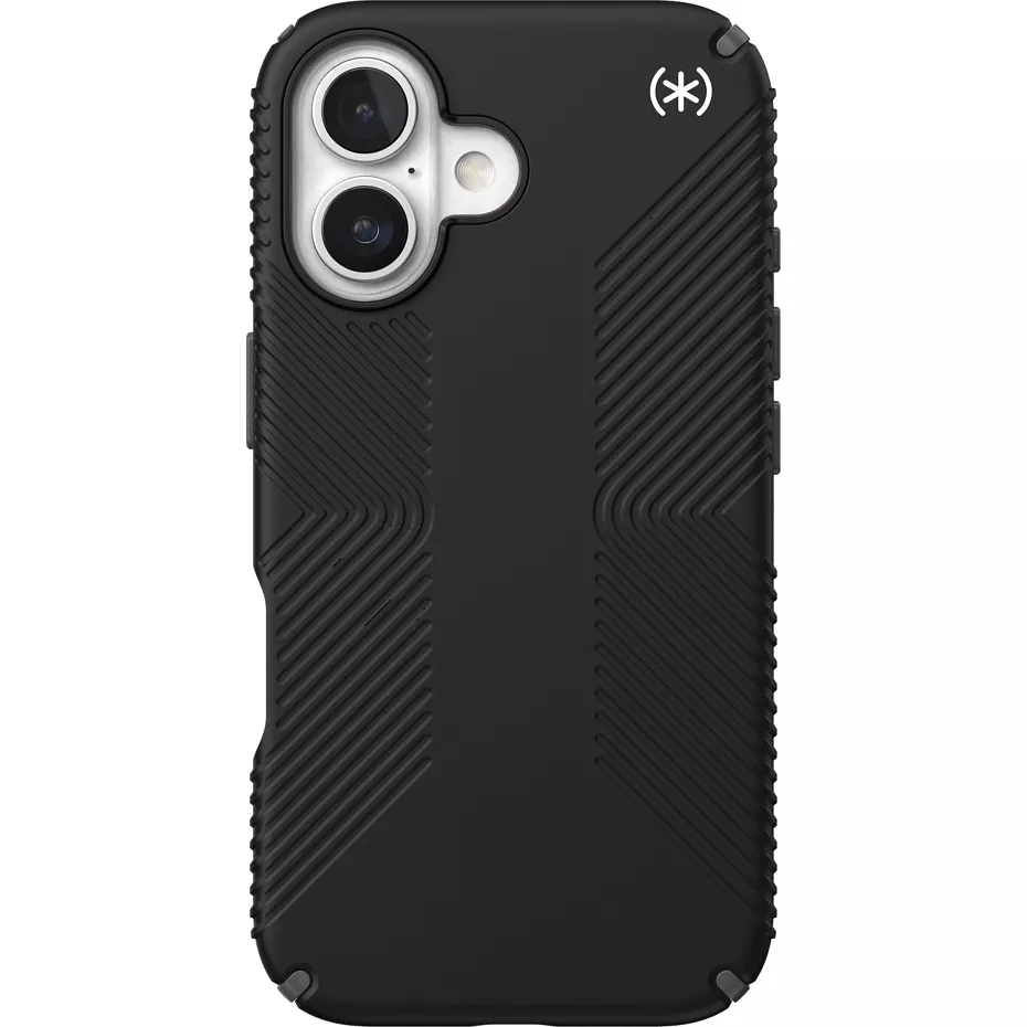 Speck Presidio2 Grip Case with MagSafe iPhone 16 - Black | Verizon