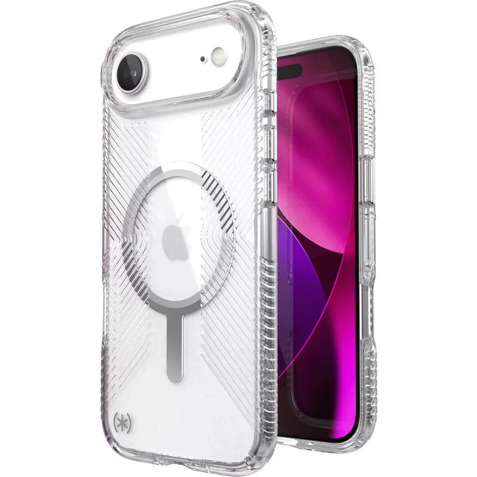 Speck Presidio Perfect Clear Grip Case with MagSafe for iPhone Air - Clear | Verizon