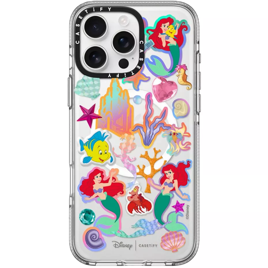 Casetify Clear Case with MagSafe for iPhone 16 Pro Max - Ariel Stickermania | Verizon