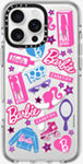 Funda transparente con MagSafe para iPhone 16 Pro Max - Barbie Stickermania​​ 