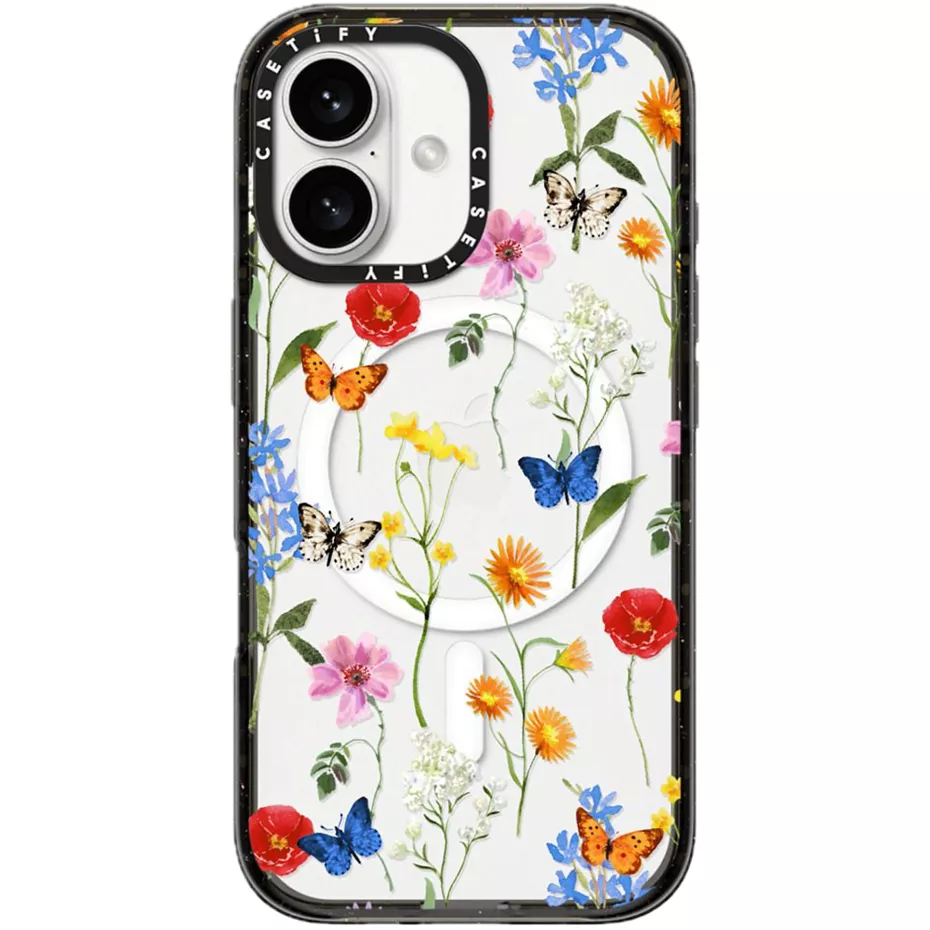 Casetify Impact Case with MagSafe for iPhone 16 - Ditsy Floral | Verizon