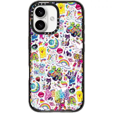 CASETiFY Funda Impact con MagSafe para el iPhone 16 - The Fantastic World of Lisa Frank