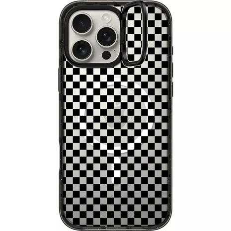 CASETiFY Funda con anillo Impact con MagSafe para el iPhone 16 Pro Max - Checker