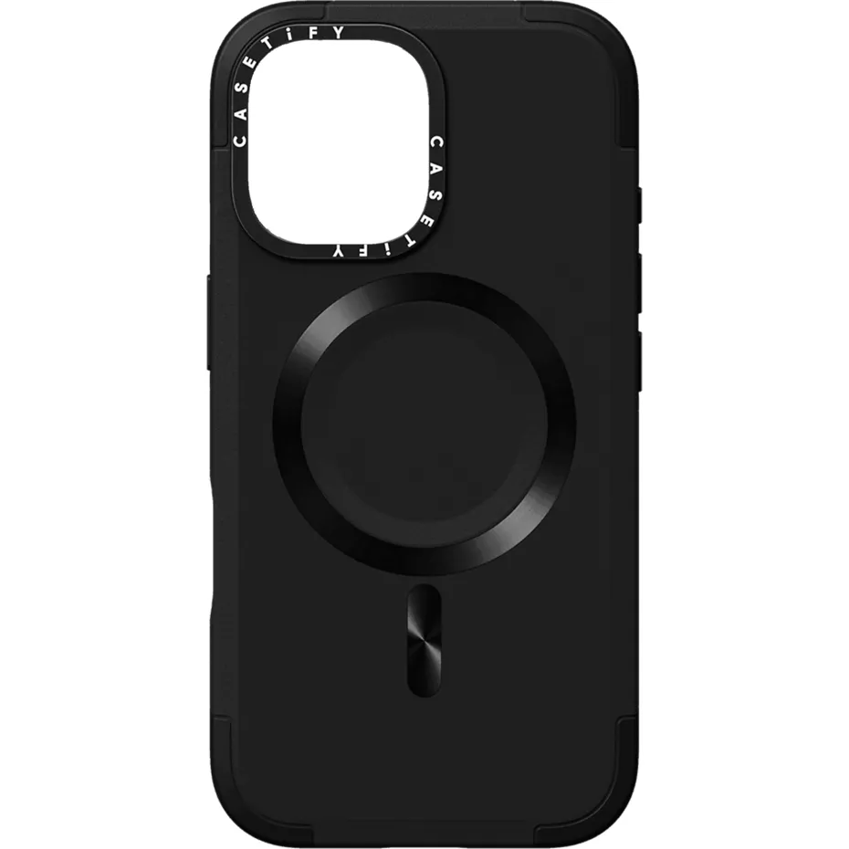 Casetify Force Case with MagSafe for iPhone 17 - Black | Verizon