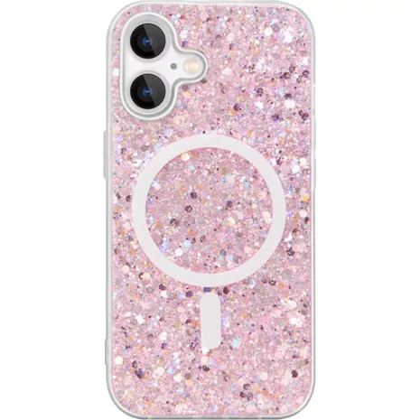 Cellairis Showcase Glam con MagSafe para el iPhone 16 - Baby Pink