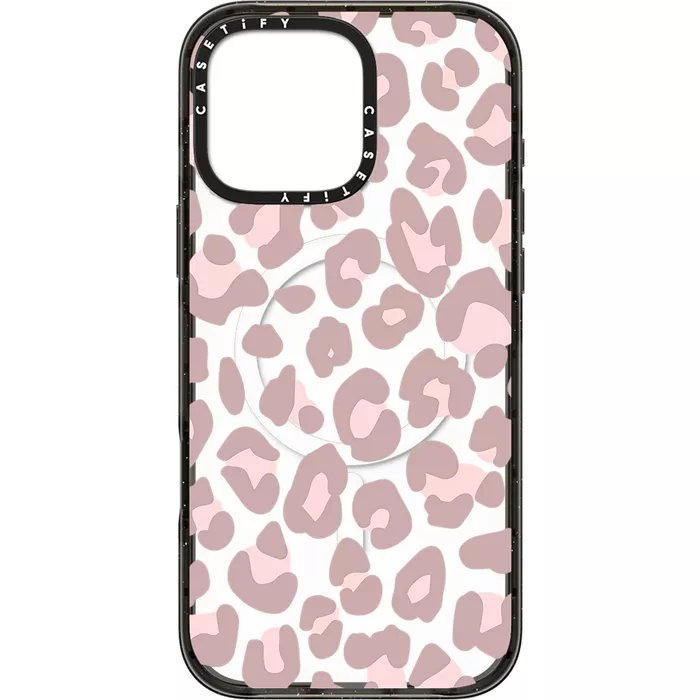 CASETiFY Impact Case with MagSafe for iPhone 16 Pro Max - Pink Leopard | Verizon