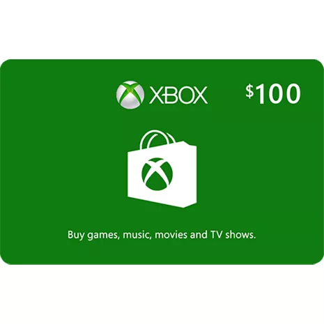 Microsoft Xbox Cash $100 eGift