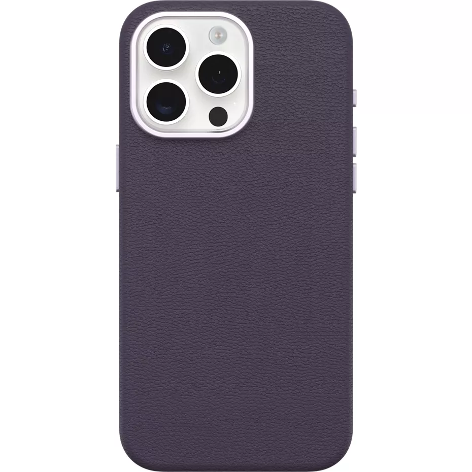 OtterBox Symmetry Series Cactus Leather Case with MagSafe for iPhone 15 Pro Max - Purple | Verizon