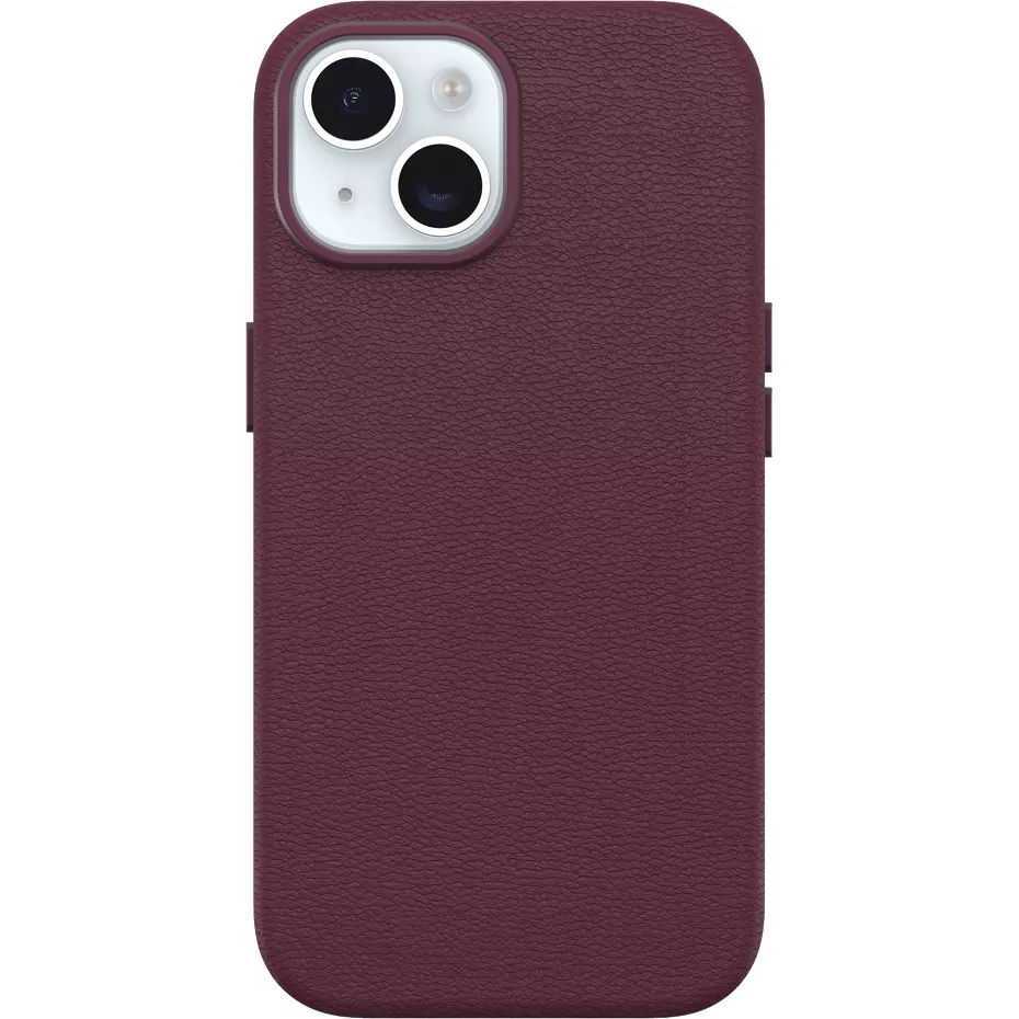 OtterBox Symmetry Series Cactus Leather Case for iPhone 16 * - Maroon Bells | Verizon