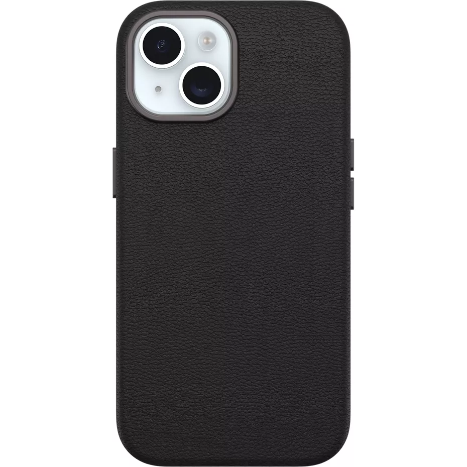 OtterBox Symmetry Series Cactus Leather Case for iPhone 16 - Black | Verizon