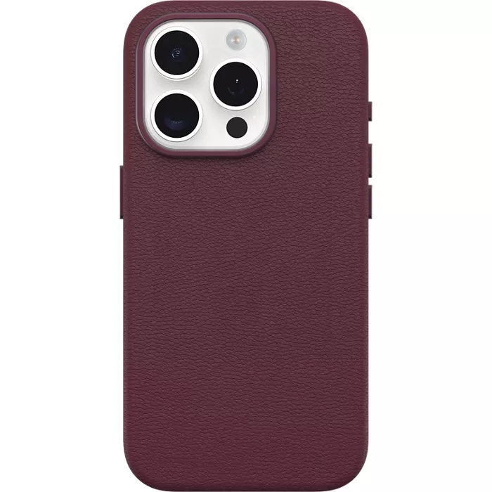 OtterBox Symmetry Series Cactus Leather Case for iPhone 16 Pro * - Maroon Bells | Verizon