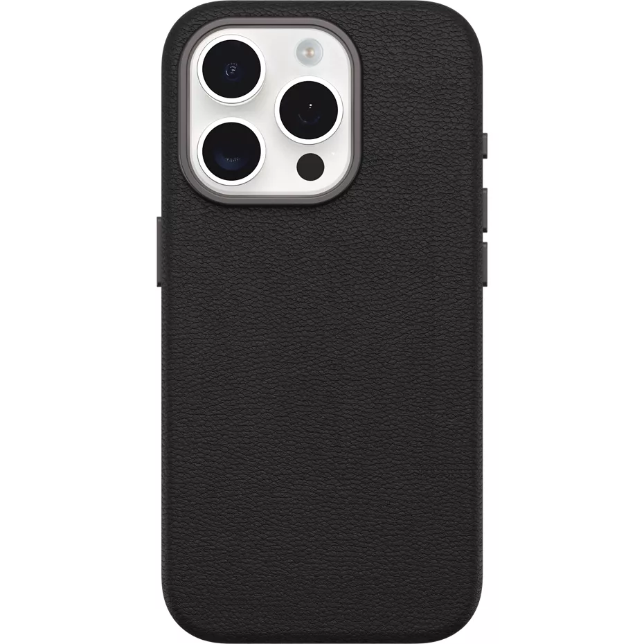 OtterBox Symmetry Series Cactus Leather Case for iPhone 16 Pro * - Black | Verizon